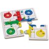PARCHIS-OCA MODELO PUZZLE DE VIAJE EN CAJA LATA