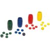 PARCHIS OCA 44x44 4 JUGADORES CRISTAL MARCO MADERA
