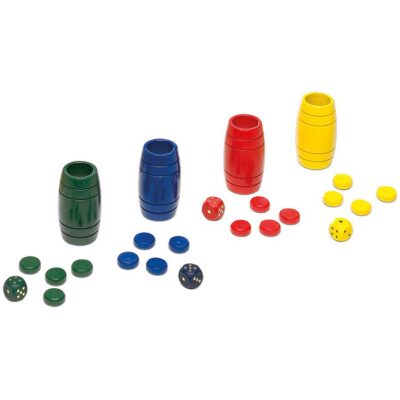 PARCHIS OCA 44x44 4 JUGADORES CRISTAL MARCO MADERA
