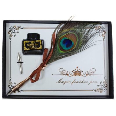 PLUMA AVE EXOTICA PAVO REAL PLUMIN 2 COL 