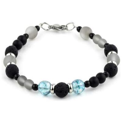 PULSERA MURANO 103 COL  SURTIDOS ARO PQÑO