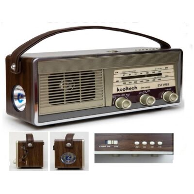 RADIO BLUETOOTH USB SWING ASA PIEL MARRON