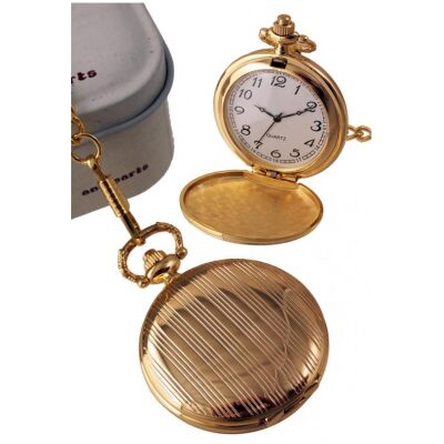 RELOJ BOLSILLO DORADO LISTONES