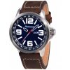 RELOJ NECKMARINE ESF  AZUL PIEL MARRON