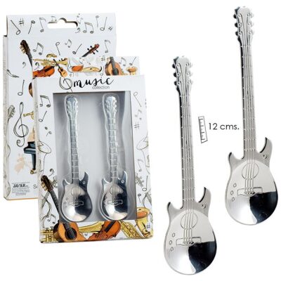 SET 2 CUCHARILLAS GUITARRAS ELECTRICAS