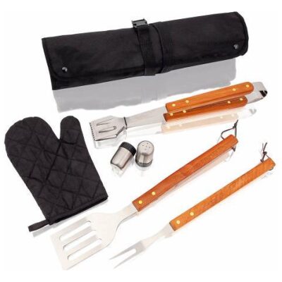 SET BARBACOA CON UTILES