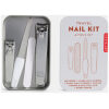 SET MANICURA 4 PZAS  KIT LATA VIAJE