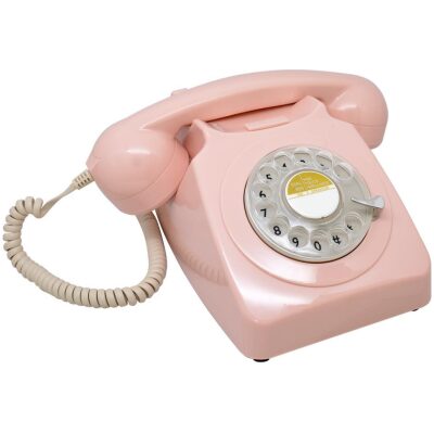 TELEFONO RETRO VINTAGE ROSA