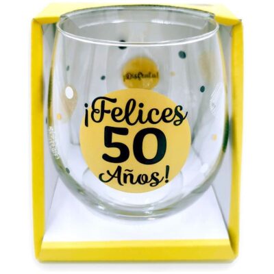 VASO CRISTAL 50 AÑOS