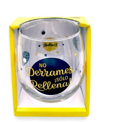 VASO CRISTAL NO DERRAMES