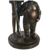 FIGURA QUIJOTE COBRIZO 7x7x25 cm