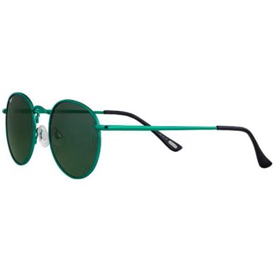 GAFAS SOL ZIPPO OB130-25  REDONDAS METAL VERDE