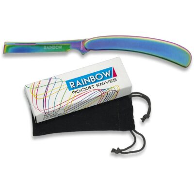 NAVAJA BARBERA  RAINBOW  Hoja  6 7 cm