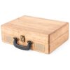 TOCADISCO DE MADERA BLUETOOTH USB