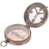 BRUJULA  CON TAPA DE RELOJ SOLAR