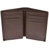 CARTERA JAGUAR PIEL MARRON VERTICAL