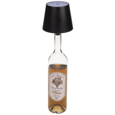 LAMPARA PARA BOTELLA NEGRA LUZ LED 3 INTENSID 
