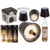LAMPARA PARA BOTELLA NEGRA LUZ LED 3 INTENSID