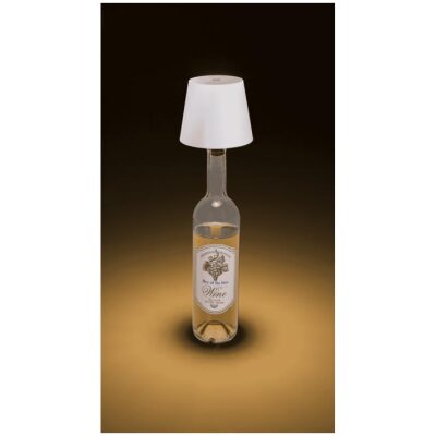 LAMPARA PARA BOTELLAS BLANCA LUZ LED 3 INTENS