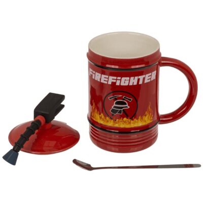TAZA CERAMICA BOMBERO 450 ml