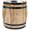 CUBITERA MADERA Y ACERO TONEL 3 LITROS