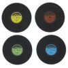 POSAVASOS DISCOS VINILO SILICONA