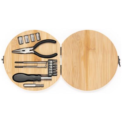 SET HERRAMIENTS MADERA REDONDO ROSEN