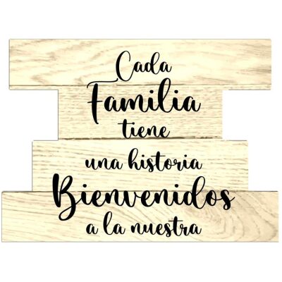 CHAPA PARED  CADA FAMILIA TIENE UNA HISTORIA      