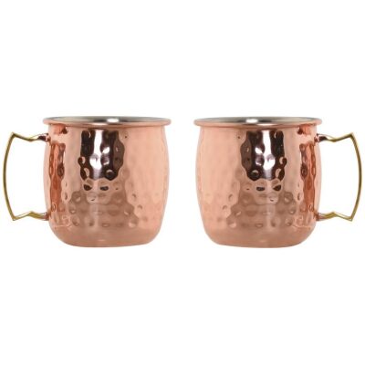 JARRA 2 UND  METAL COBRE CLAQUEADO