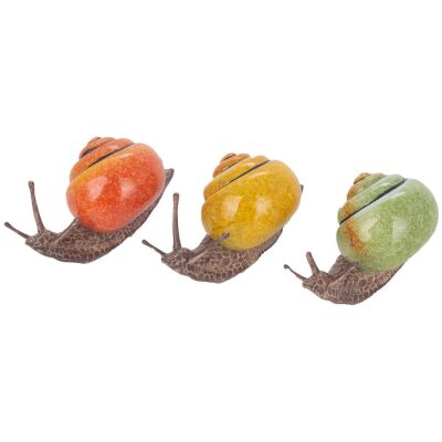 METAL CARACOL 12 CM  COL  SURTIDOS