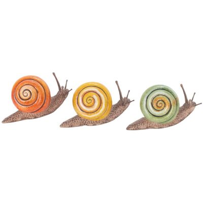 METAL CARACOL 15 CM  COL  SURTIDOS