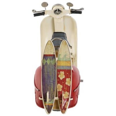 MOTO VESPA CON TABLA SURF COLORES SURTIDOS  1 UNID