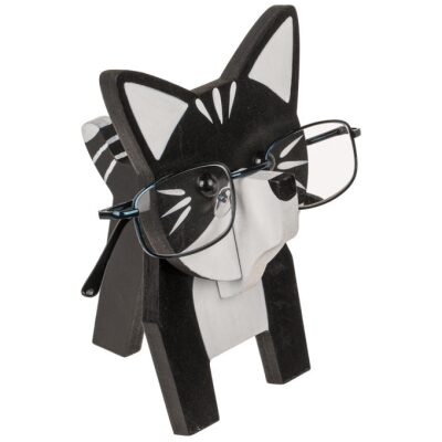 PORTAGAFAS PERRO O GATO MADERA DESMONTABLE