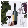POSAVASOS DECORADO BODEGA VINOS