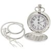 RELOJ BOLSILLO LISO CADENA TUBULAR