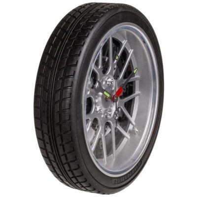 RELOJ PARED 35CM  RUEDA CON LED