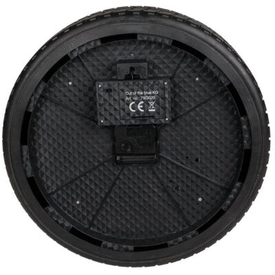 RELOJ PARED 35CM  RUEDA CON LED