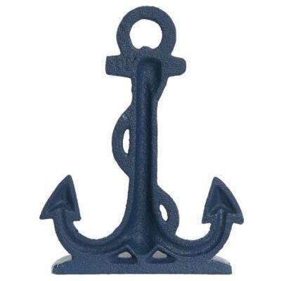 SUJETAPUERTAS ANCLA HIERRO COLADO AZUL