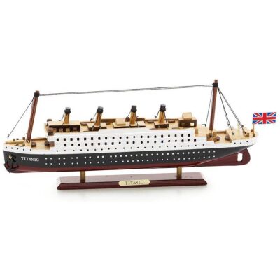 BARCO TITANIC 29 CM  EN MADERA