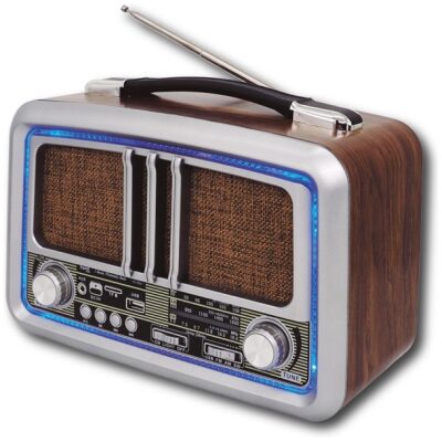 RADIO SAMI VINTAGE SIMIL CUERO BLUETOOTH