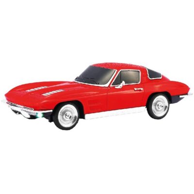 RADIO ALTAVOZ COCHE KITT VINTAGE ROJO