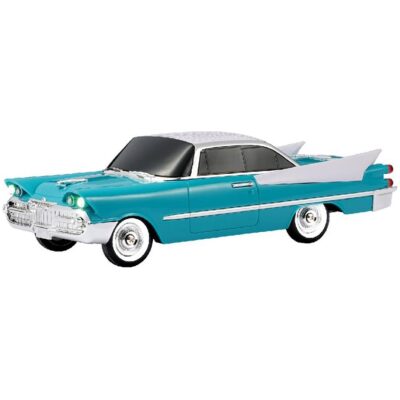 RADIO ALTAVOZ COCHE TIPO CADILLAC TURQUESA