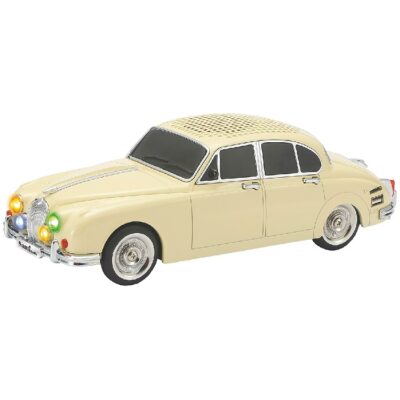 RADIO ALTAVOZ COCHE VINTAGE TIPO BENTLEY BEIG
