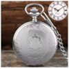 RELOJ BOLSILLO CUARZO  ESCUDO NUM  ARABE O ROMANO