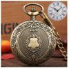 RELOJ BOLSILLO CUARZO  ESCUDO NUM  ARABE O ROMANO