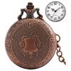 RELOJ BOLSILLO CUARZO  ESCUDO NUM  ARABE O ROMANO