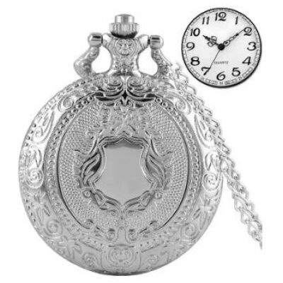 RELOJ BOLSILLO CUARZO  ESCUDO NUM  ARABE O ROMANO