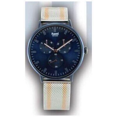 RELOJ SAMI CORREA MALLA BICOLOR COL  SURTDOS
