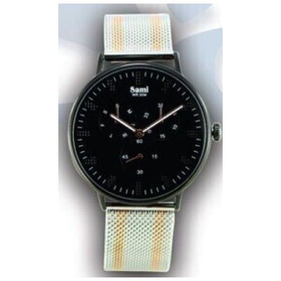 RELOJ SAMI CORREA MALLA BICOLOR COL  SURTDOS