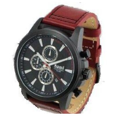 RELOJ SAMI CRONOGRAFO PIEL MARRON